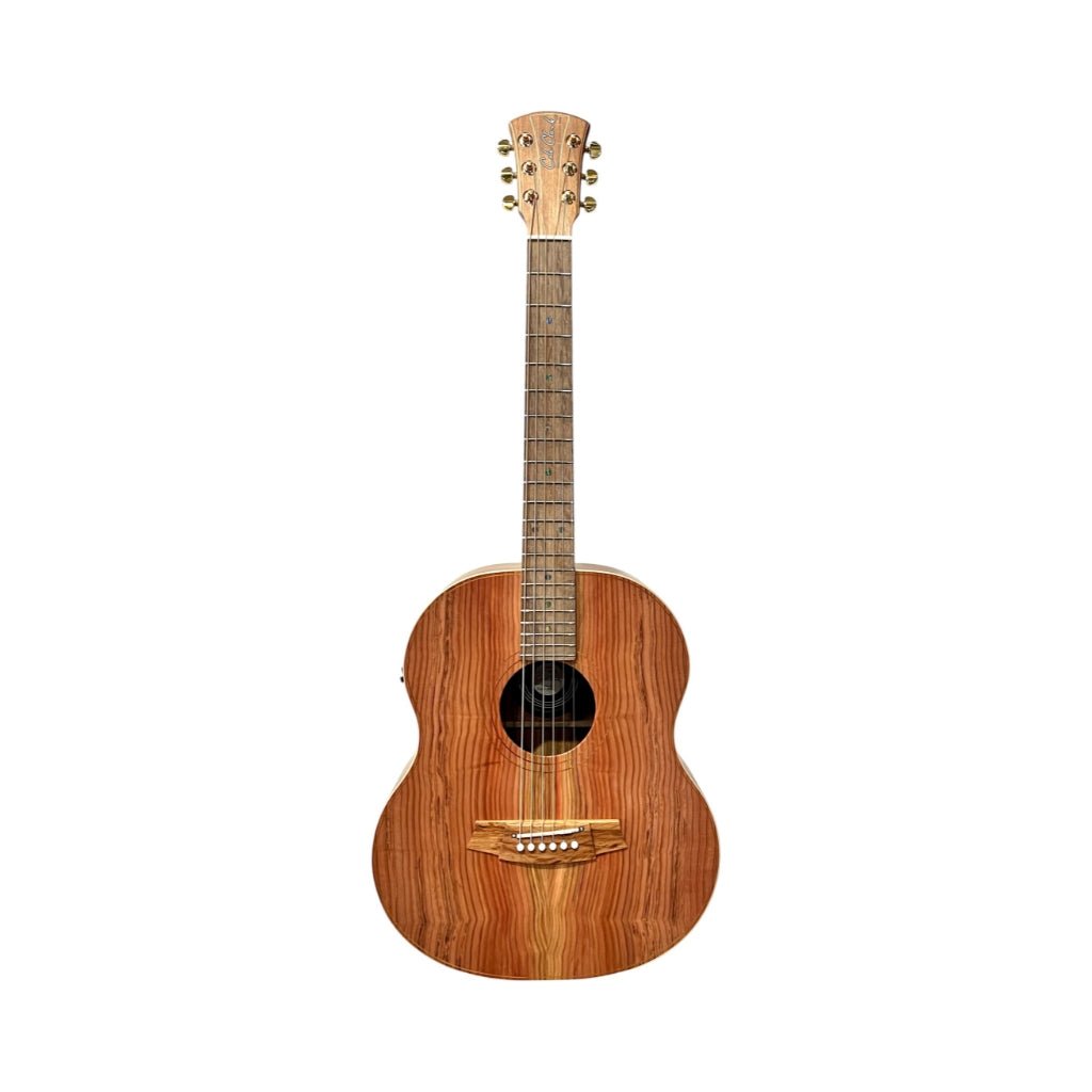 Cole Clark Little Lady 2 Mini Travel Acoustic/Electric Guitar - Redwood/Blackwood Acoustic Guitars Sky Music