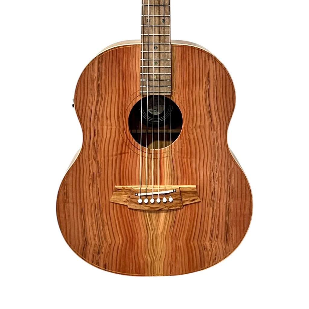 Cole Clark Little Lady 2 Mini Travel Acoustic/Electric Guitar - Redwood/Blackwood Acoustic Guitars Sky Music