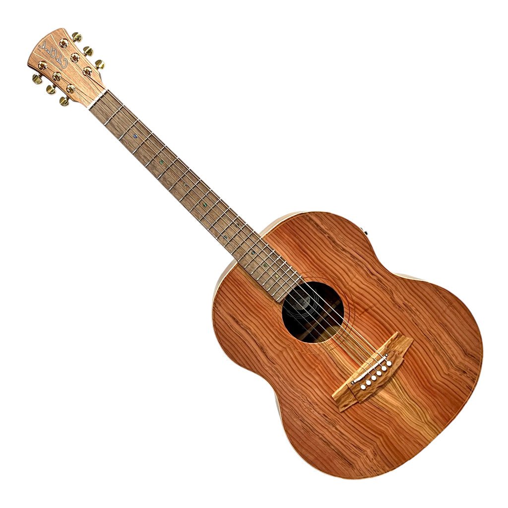 Cole Clark LL2E Mini Left Handed - Redwood Blackwood Acoustic Guitars Sky Music