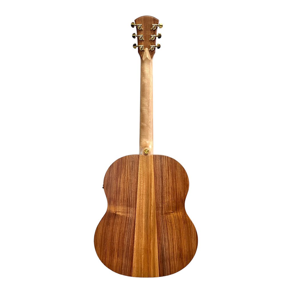 Cole Clark LL2E Mini Left Handed - Redwood Blackwood Acoustic Guitars Sky Music