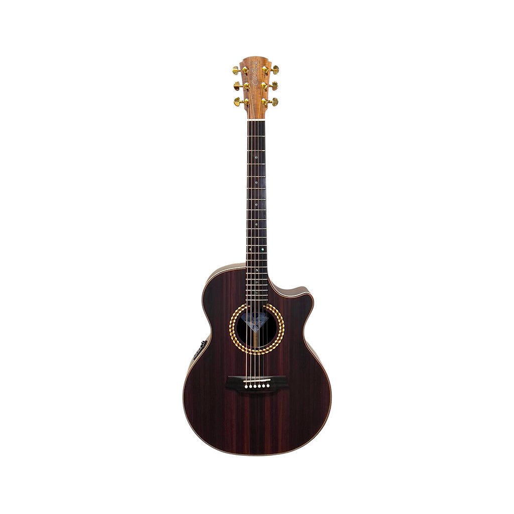 Cole Clark Recording Grand Auditorium Ebony Fingerboard - All Rosewood Acoustic Guitars Sky Music