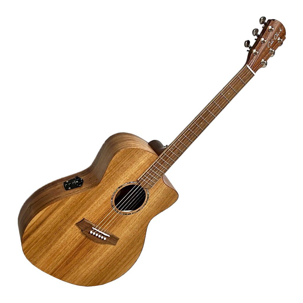 Cole Clark SAN1EC-BLBL Studio Grand Auditorium All Blackwood Acoustic Guitars Sky Music