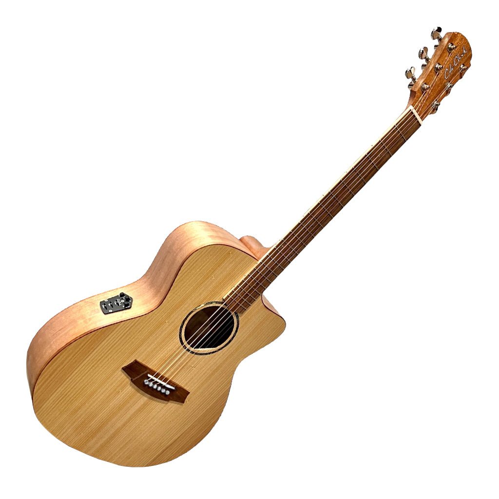Cole Clark SAN1EC-BM Studio Grand Auditorium Bunya Maple Acoustic Guitars Sky Music
