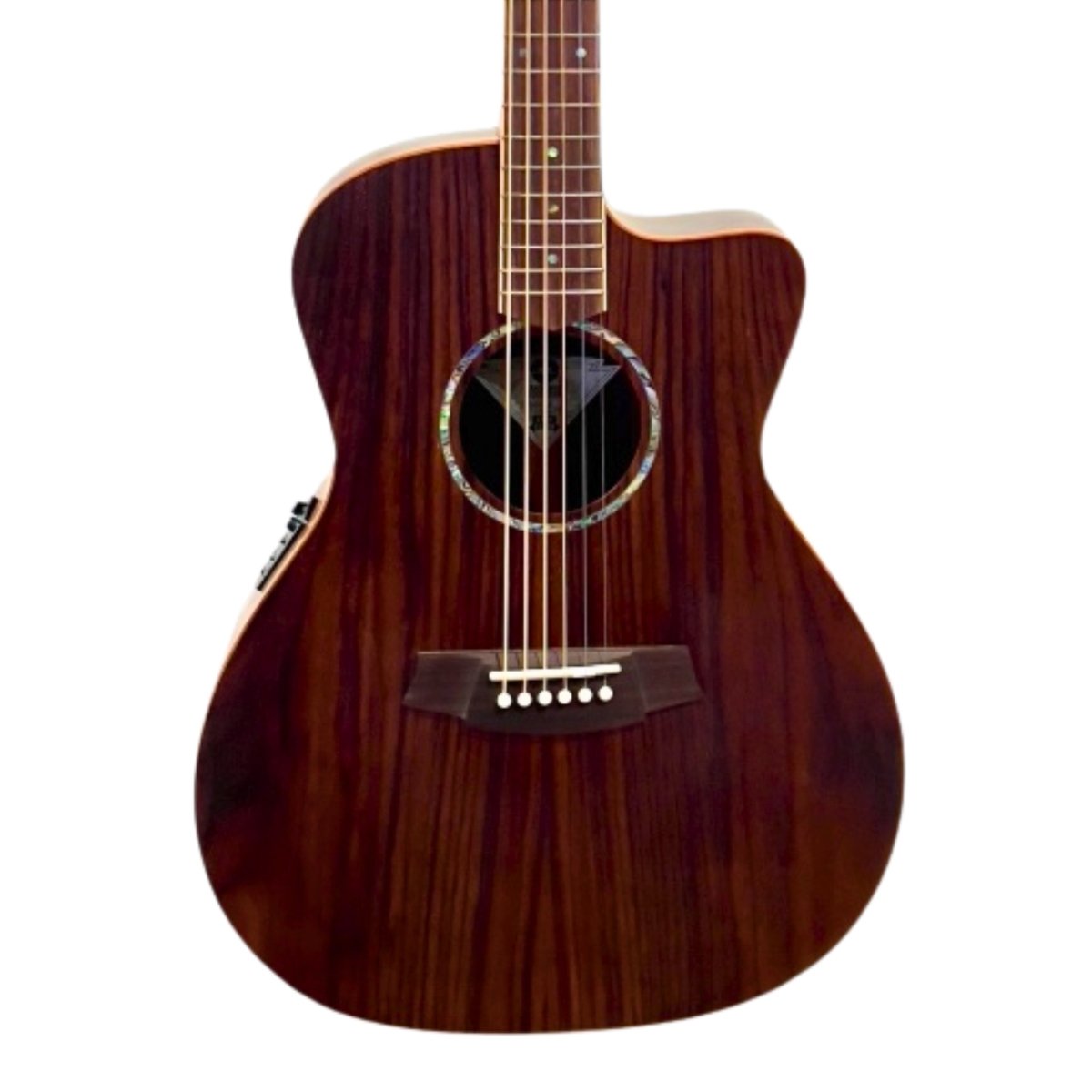 Cole Clark SAN1EC-RR Studio Series Acoustic-Electric Guitar - All Rosewood Acoustic Guitars Sky Music