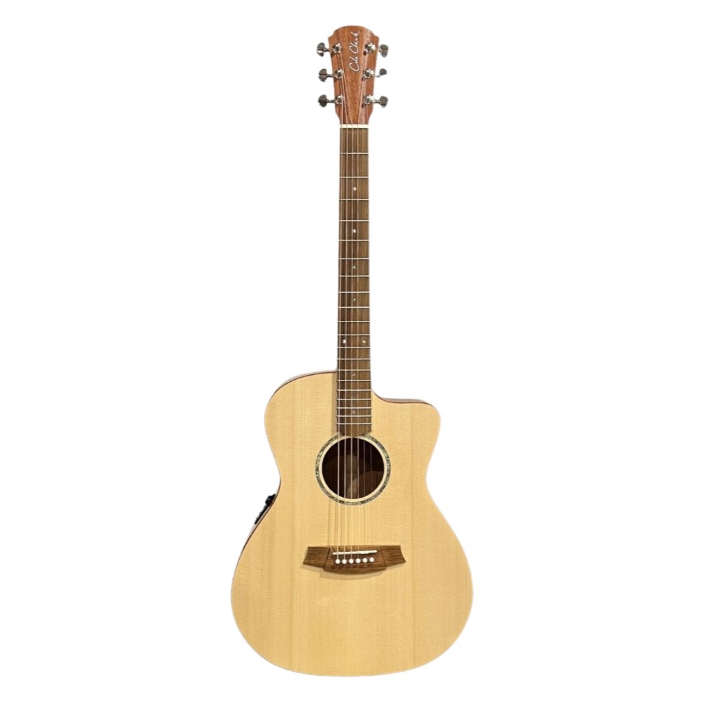 Cole Clark SAN1EC-SMAH Studio Grand Auditorium Spruce Mahogany Acoustic Guitars Sky Music