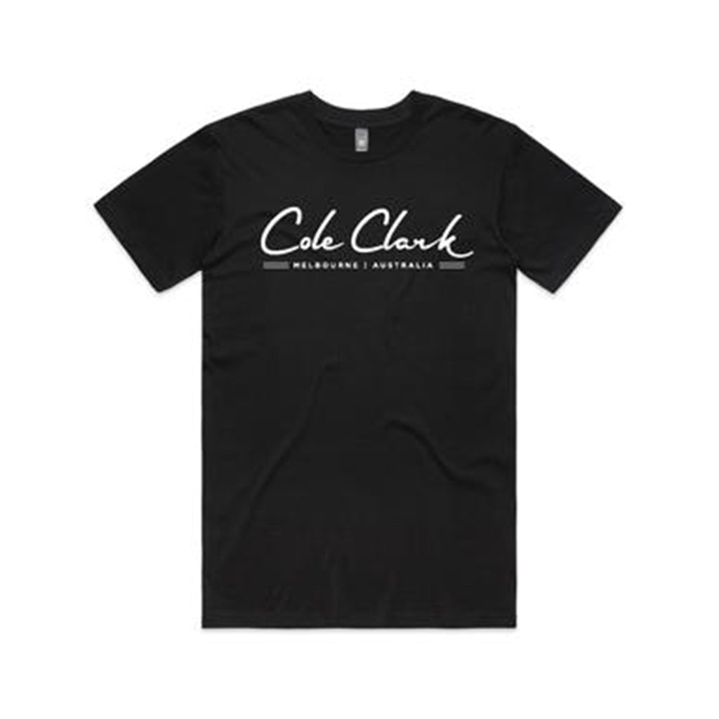 Cole Clark Sig Tee - Black - Large | Merchandise &amp; Apparel | TEE-CC-BLK-L Merchandise &amp; Apparel Sky Music