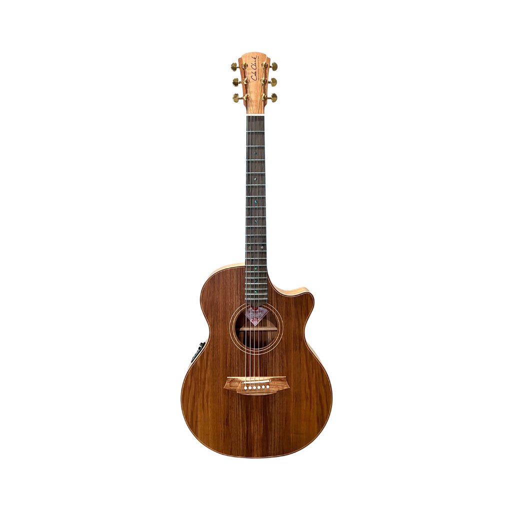 Cole Clark Thinline Cutaway Acoustic/Electric Guitar - All Blackwood, Rosewood Fingerboard Acoustic Guitars Sky Music
