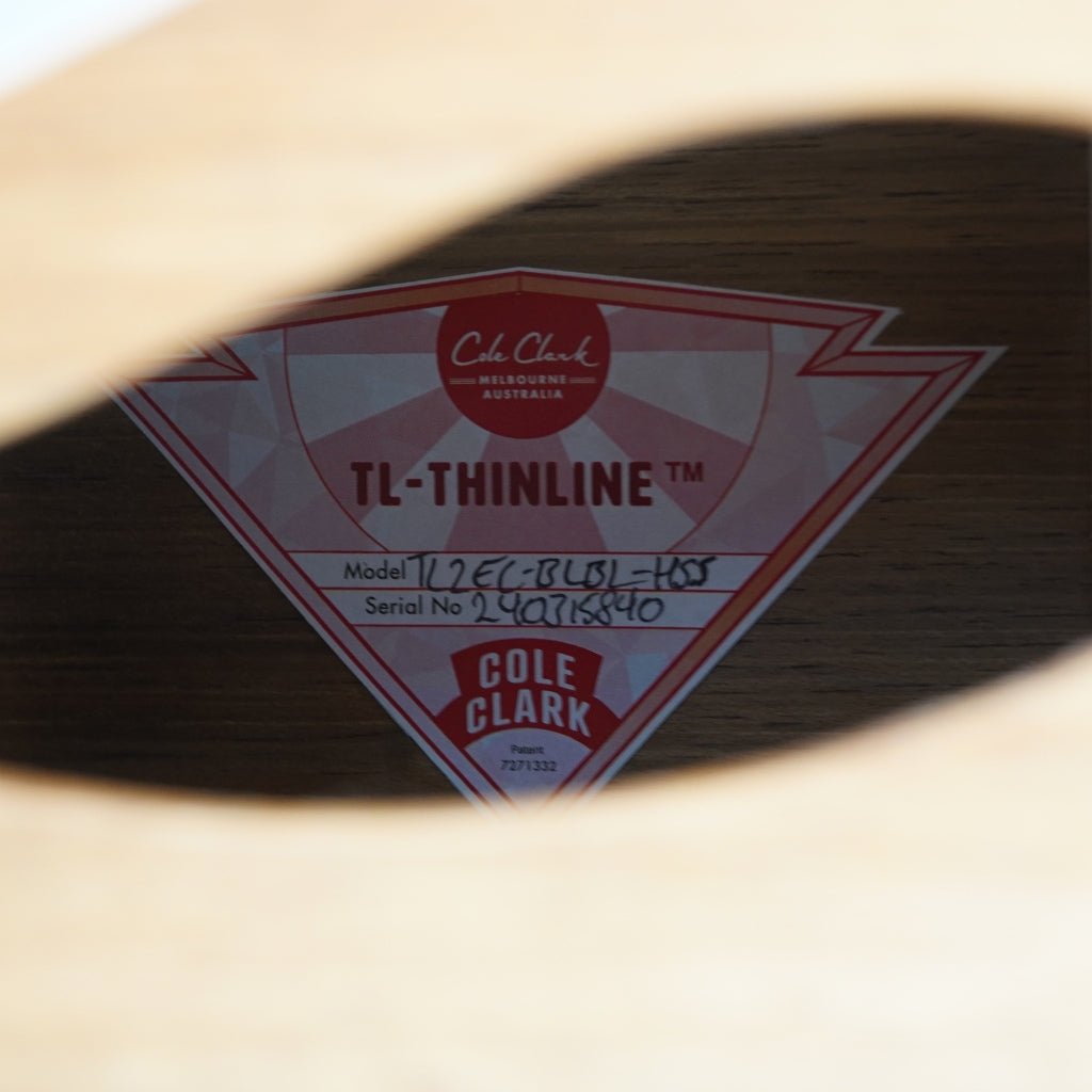 Cole Clark TL2EC All Blackwood HSS Acoustic Guitars Sky Music