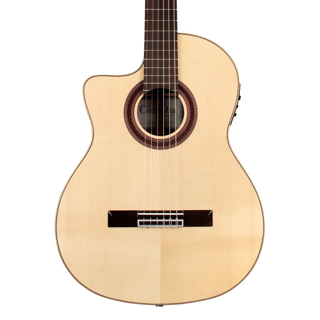 Cordoba GK Studio Negra Lefty Acoustic/Electric Guitar w/Bag - Natural Classical Guitars Sky Music