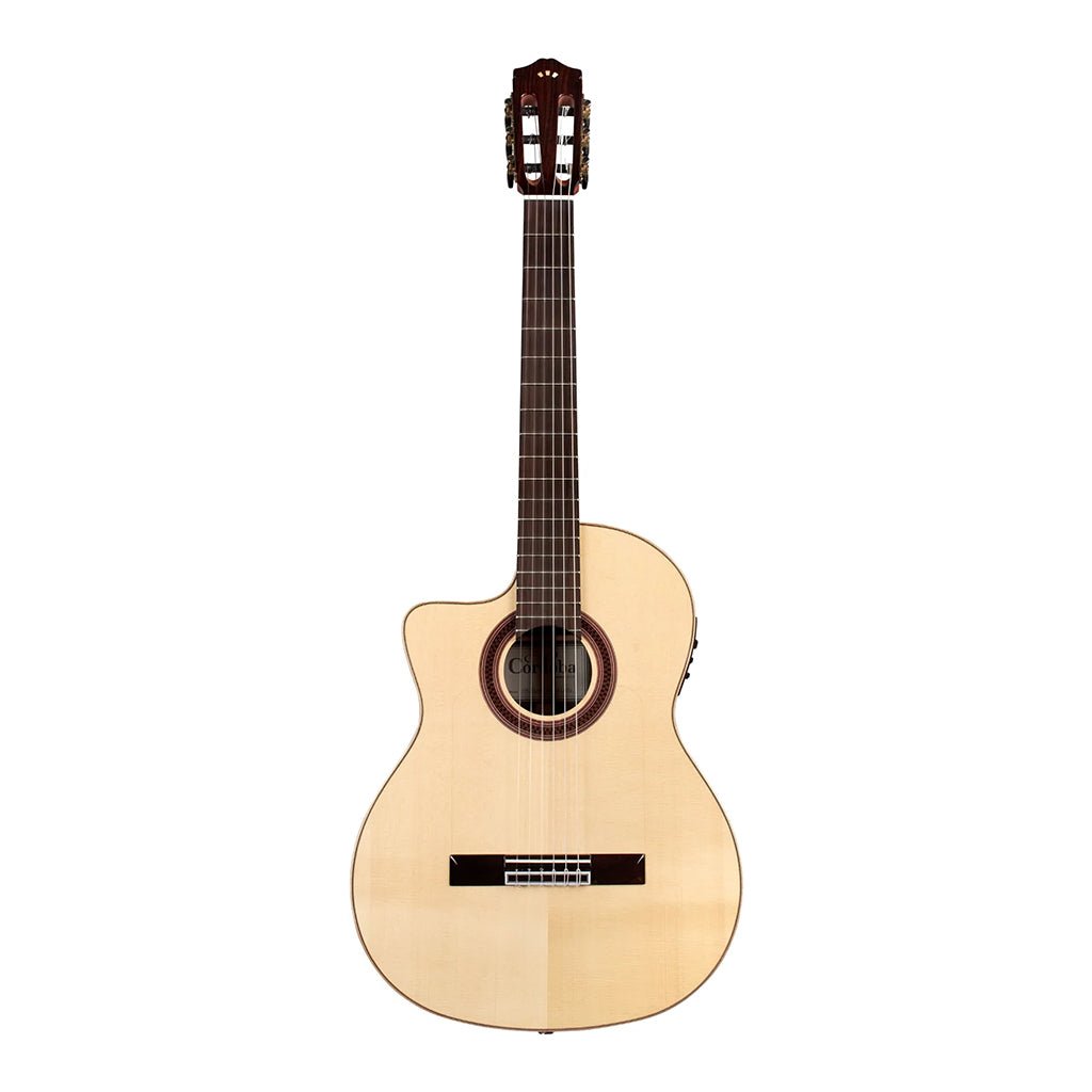 Cordoba GK Studio Negra Lefty Acoustic/Electric Guitar w/Bag - Natural Classical Guitars Sky Music