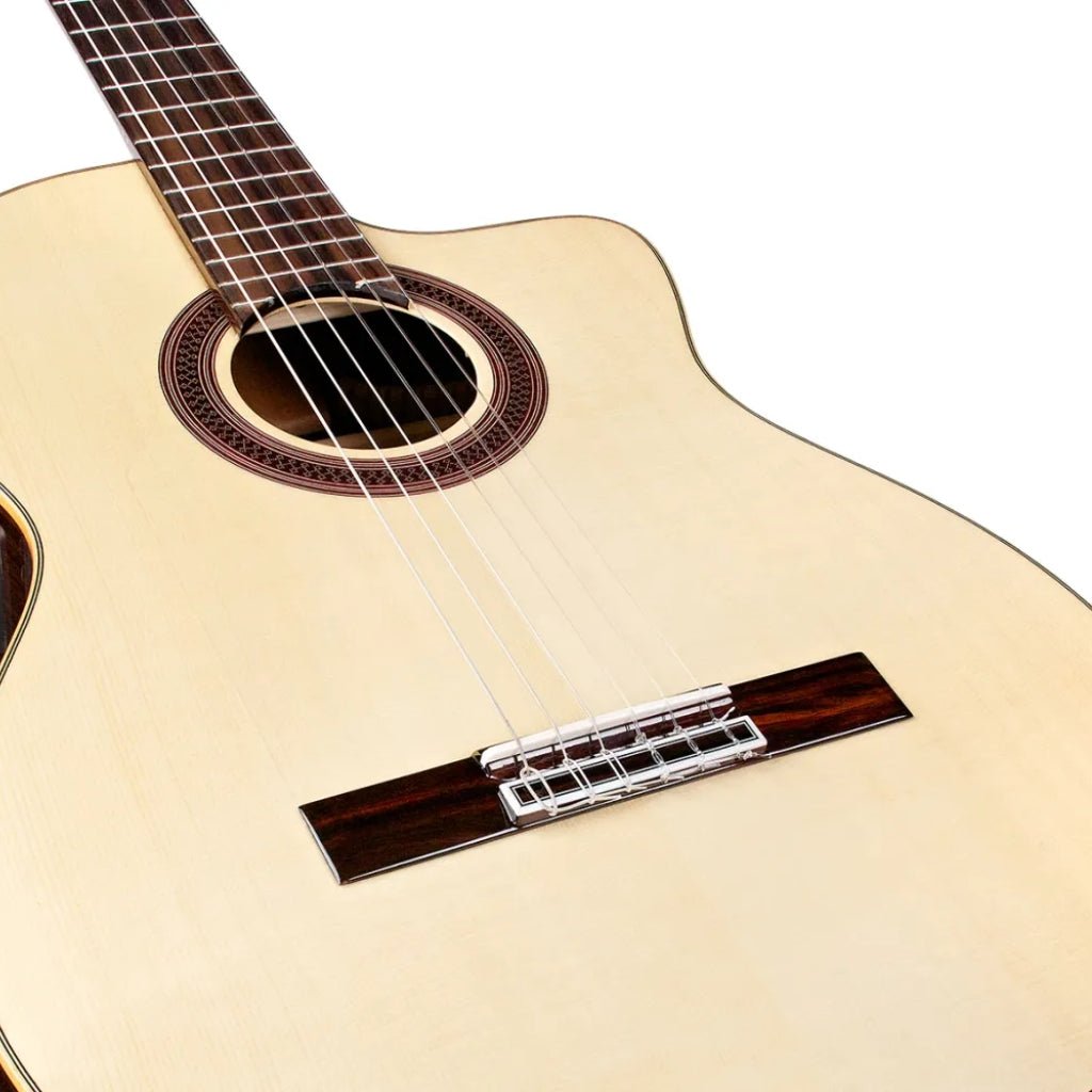 Cordoba GK Studio Negra Nylon String Acoustic-Electric Guitar - Spruce Classical Guitars Sky Music