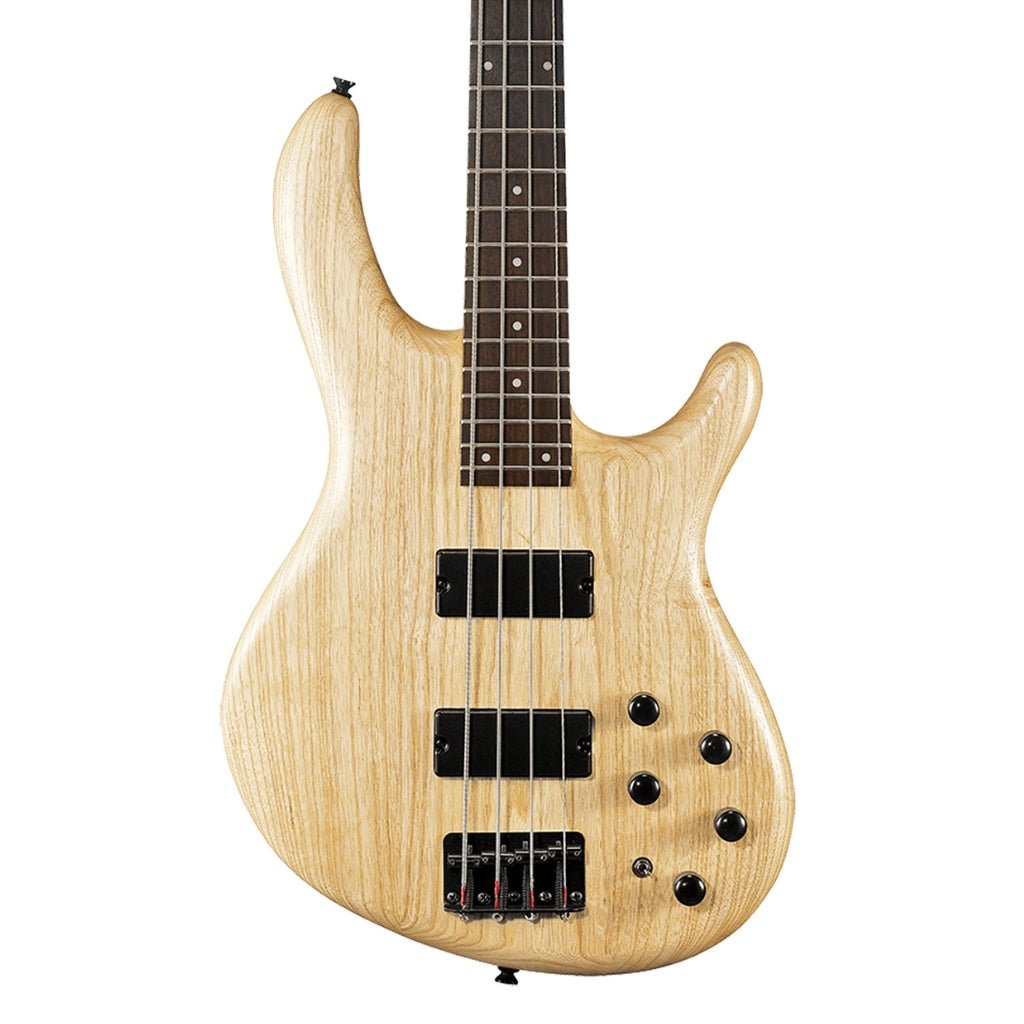 Cort Action DLX AS 4-String Bass Guitar - Open Pore Natural Bass Guitars Sky Music