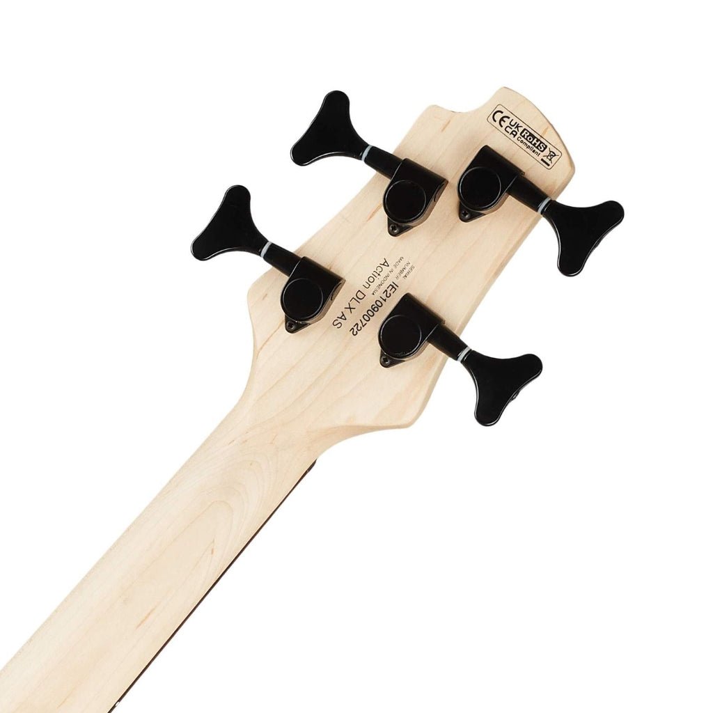Cort Action DLX AS 4-String Bass Guitar - Open Pore Natural Bass Guitars Sky Music