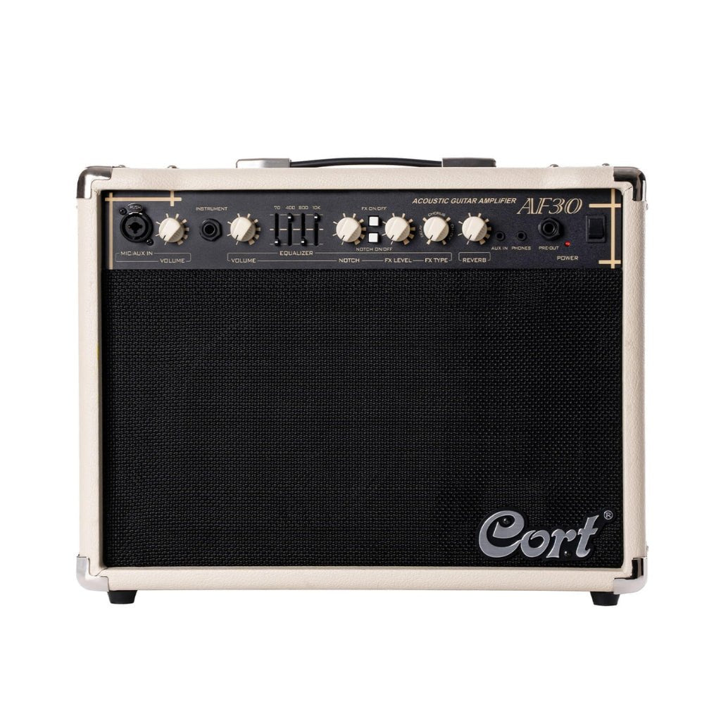 Cort AF30 30-watt 1x8-inch Acoustic Amplifier Acoustic Guitar Amplifiers Sky Music