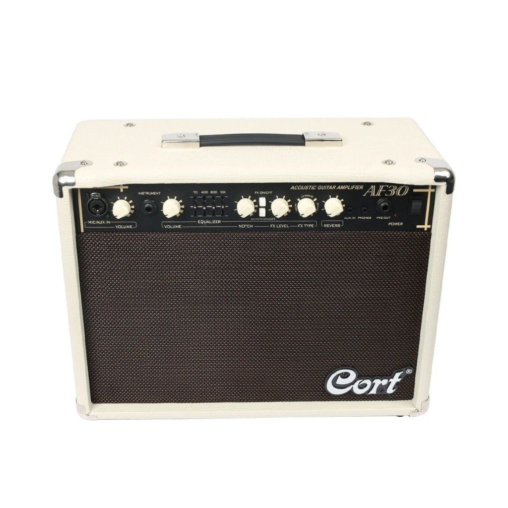 Cort AF30 30-watt 1x8-inch Acoustic Amplifier Acoustic Guitar Amplifiers Sky Music