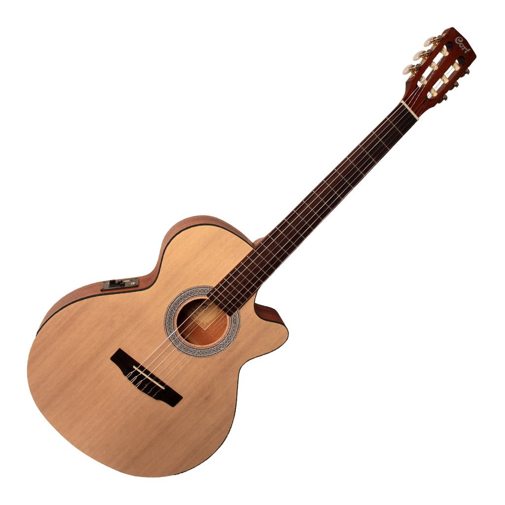 Cort CEC1 OP Slim Body Cutaway with Pickup Classic Guitar Classical Guitars Sky Music