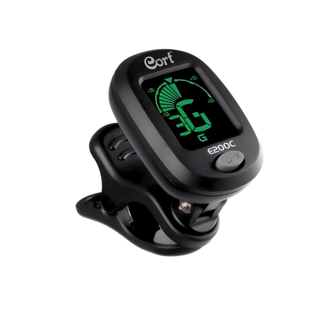 Cort E200C Guitar &amp; Bass Clip On Tuner Tuners Sky Music