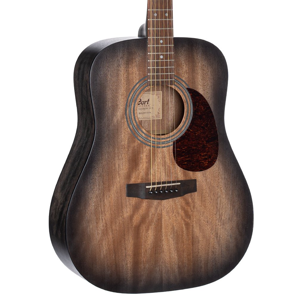 Cort Earth 60M Open Pore Mahogany Transparent Black Burst Acoustic Guitars Sky Music