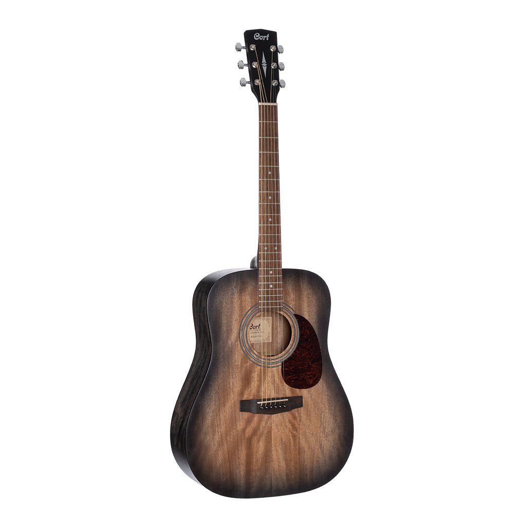 Cort Earth 60M Open Pore Mahogany Transparent Black Burst Acoustic Guitars Sky Music