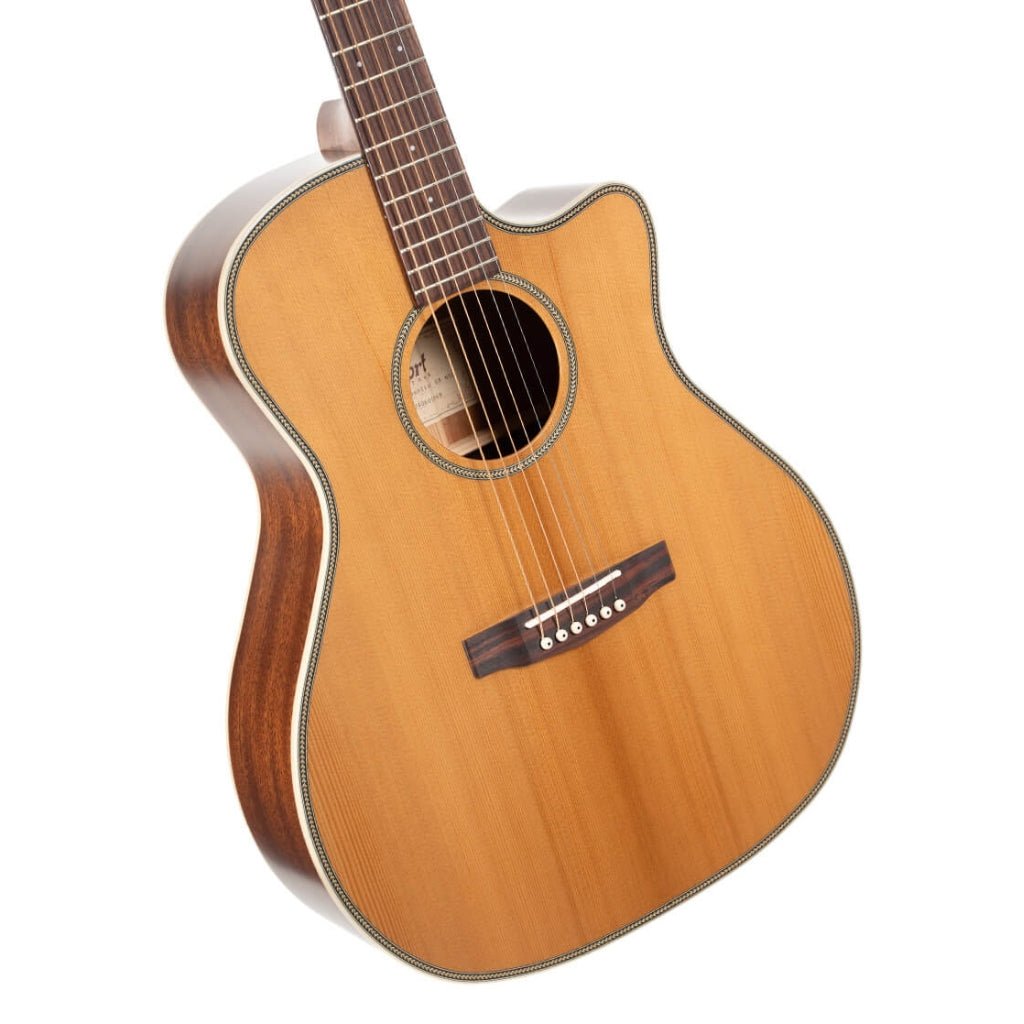 Cort Essence GA4 Acoustic Guitar - Natural Semi Gloss Acoustic Guitars Sky Music