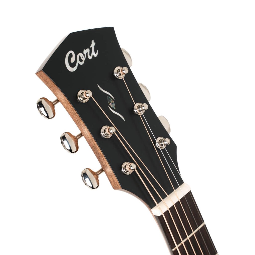 Cort Essence OC4 Acoustic Guitar - Black Top Semi Gloss Acoustic Guitars Sky Music