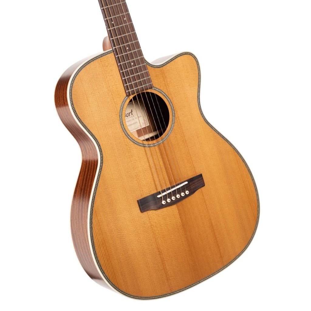Cort Essence OC4 Acoustic Guitar - Natural Semi Gloss Acoustic Guitars Sky Music