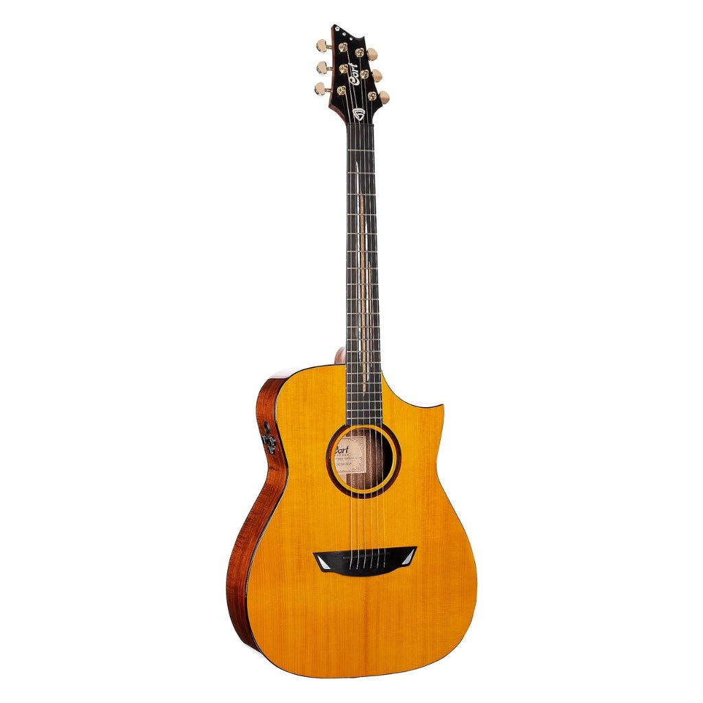 Cort Frank Gambale Luxe II Nat Signature Guitar With Case Acoustic Guitars Sky Music