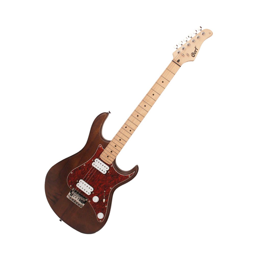 Cort G100 HH Electric Guitar - Open Pore Walnut Electric Guitars Sky Music