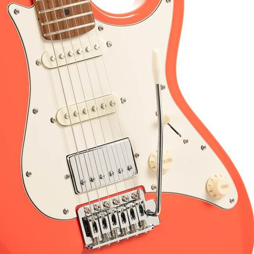 Cort G200SE HSS Roasted Maple Neck Electric Guitar - Scarlett Red Electric Guitars Sky Music