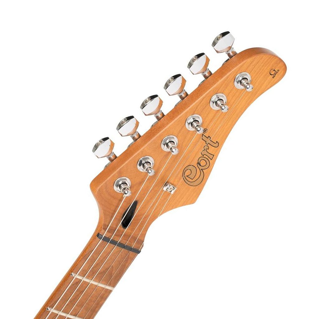 Cort G200SE HSS Roasted Maple Neck Electric Guitar - Scarlett Red Electric Guitars Sky Music