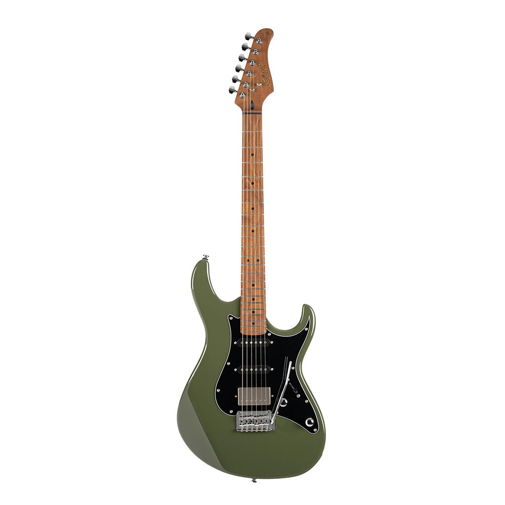 Cort G250SE in Olive Dark Green Electric Guitars Sky Music