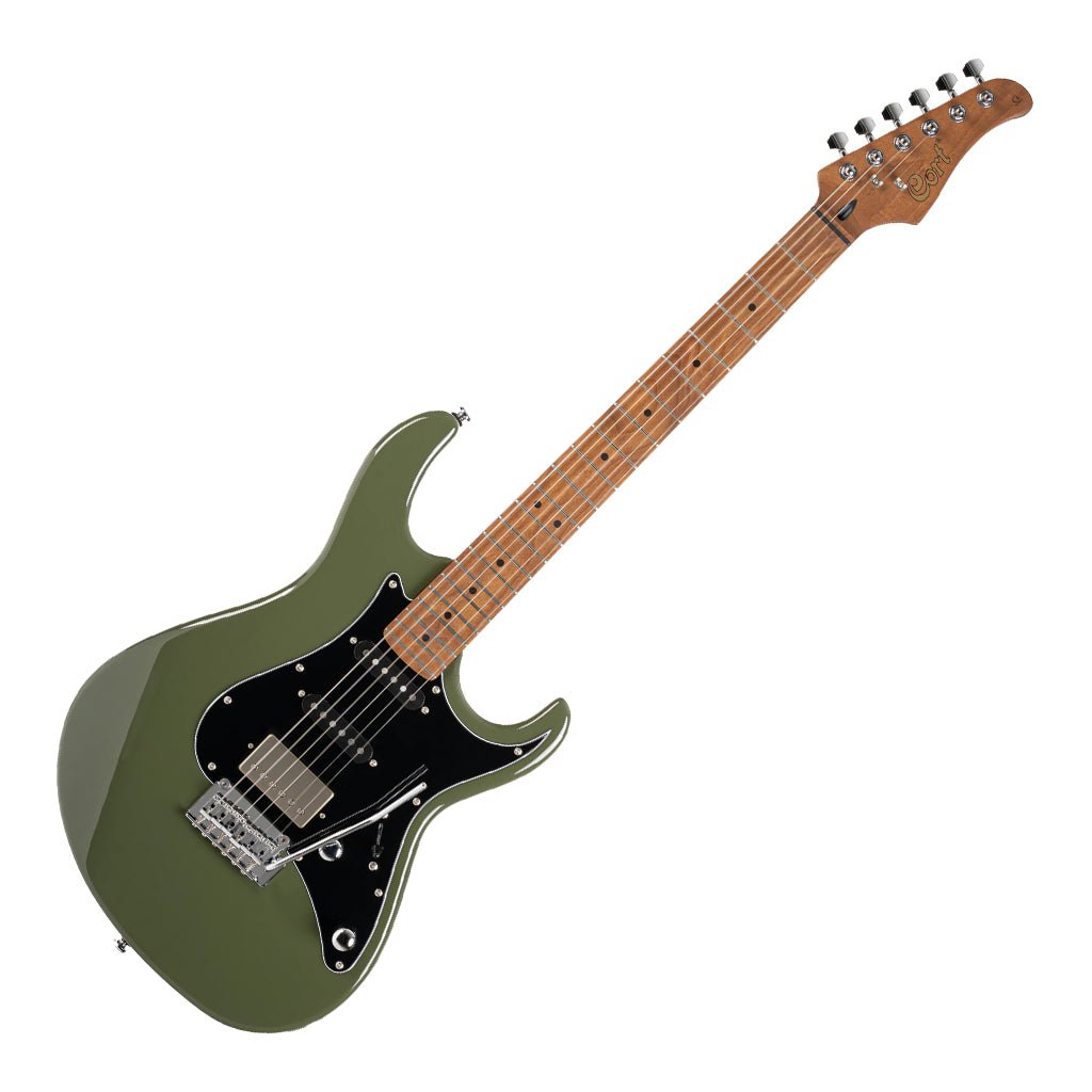 Cort G250SE in Olive Dark Green Electric Guitars Sky Music