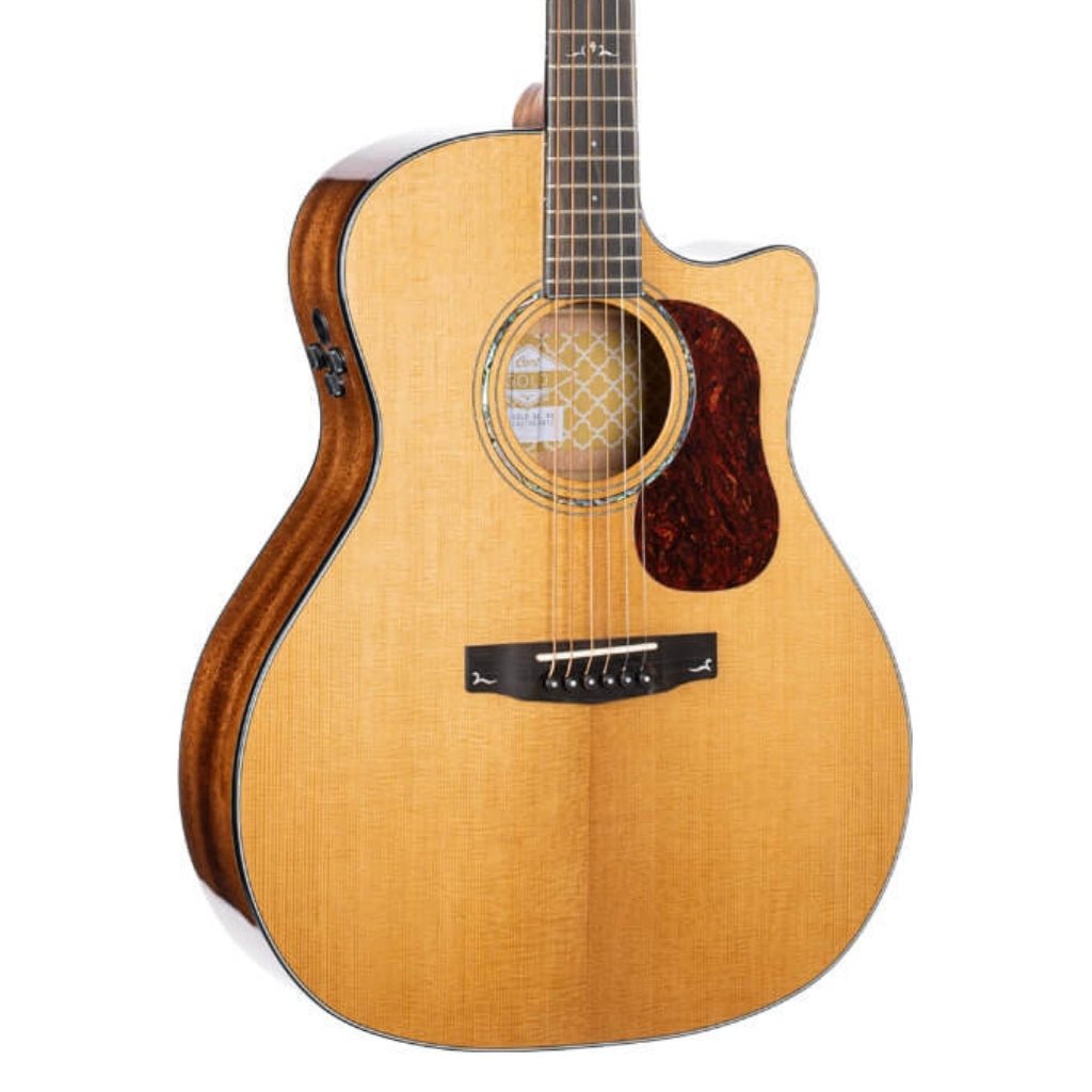 Cort Gold-A6 Gold Series Acoustic-Electric Guitar - Natural Acoustic Guitars Sky Music