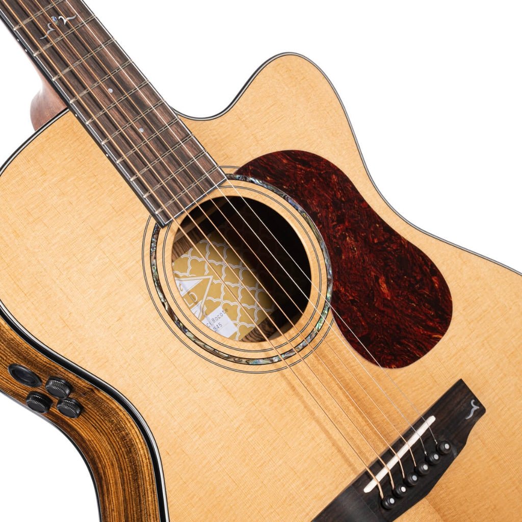 Cort Gold-OC6 Bocote Gold Series Acoustic-Electric Guitar - Natural Acoustic Guitars Sky Music