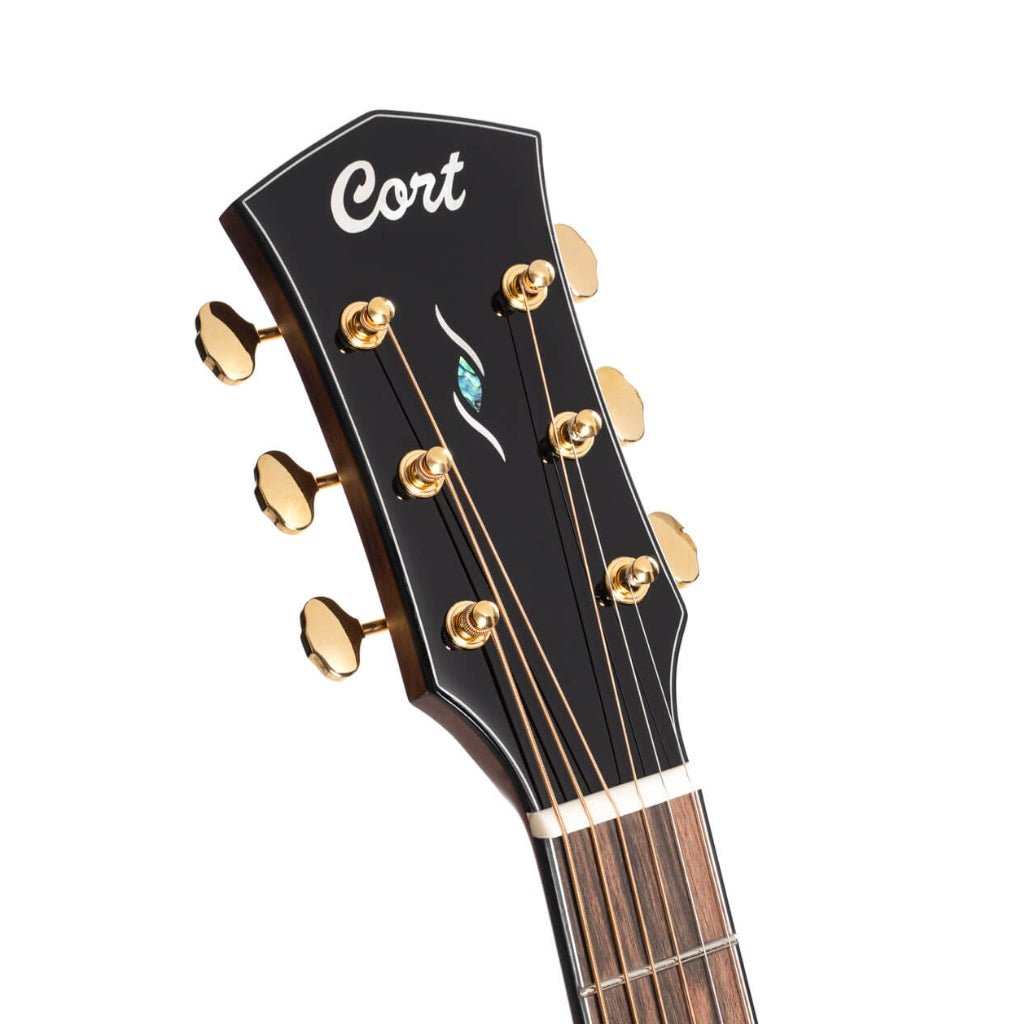 Cort Gold-OC6 Bocote Gold Series Acoustic-Electric Guitar - Natural Acoustic Guitars Sky Music
