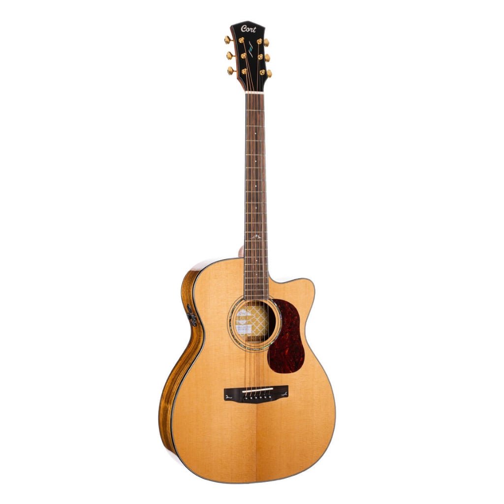 Cort Gold-OC6 Bocote Gold Series Acoustic-Electric Guitar - Natural Acoustic Guitars Sky Music