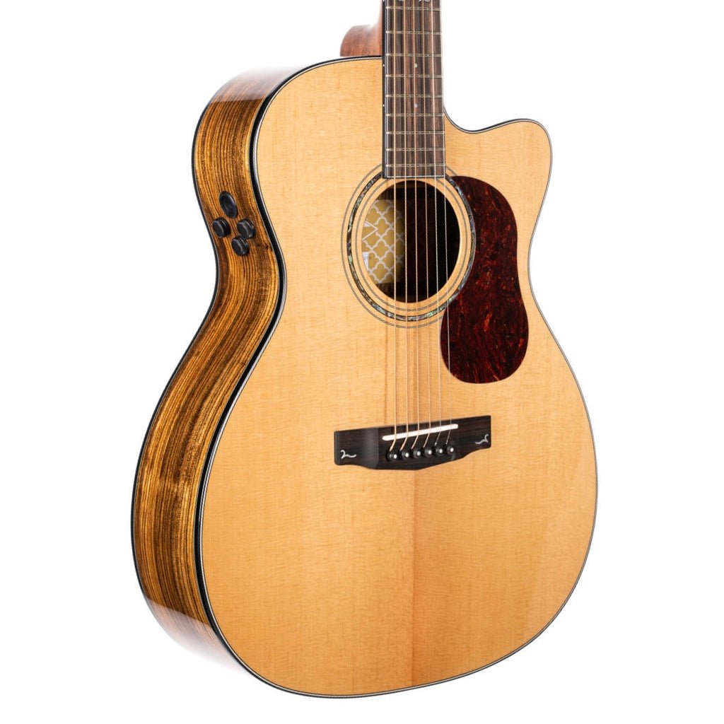 Cort Gold-OC6 Bocote Gold Series Acoustic-Electric Guitar - Natural Acoustic Guitars Sky Music