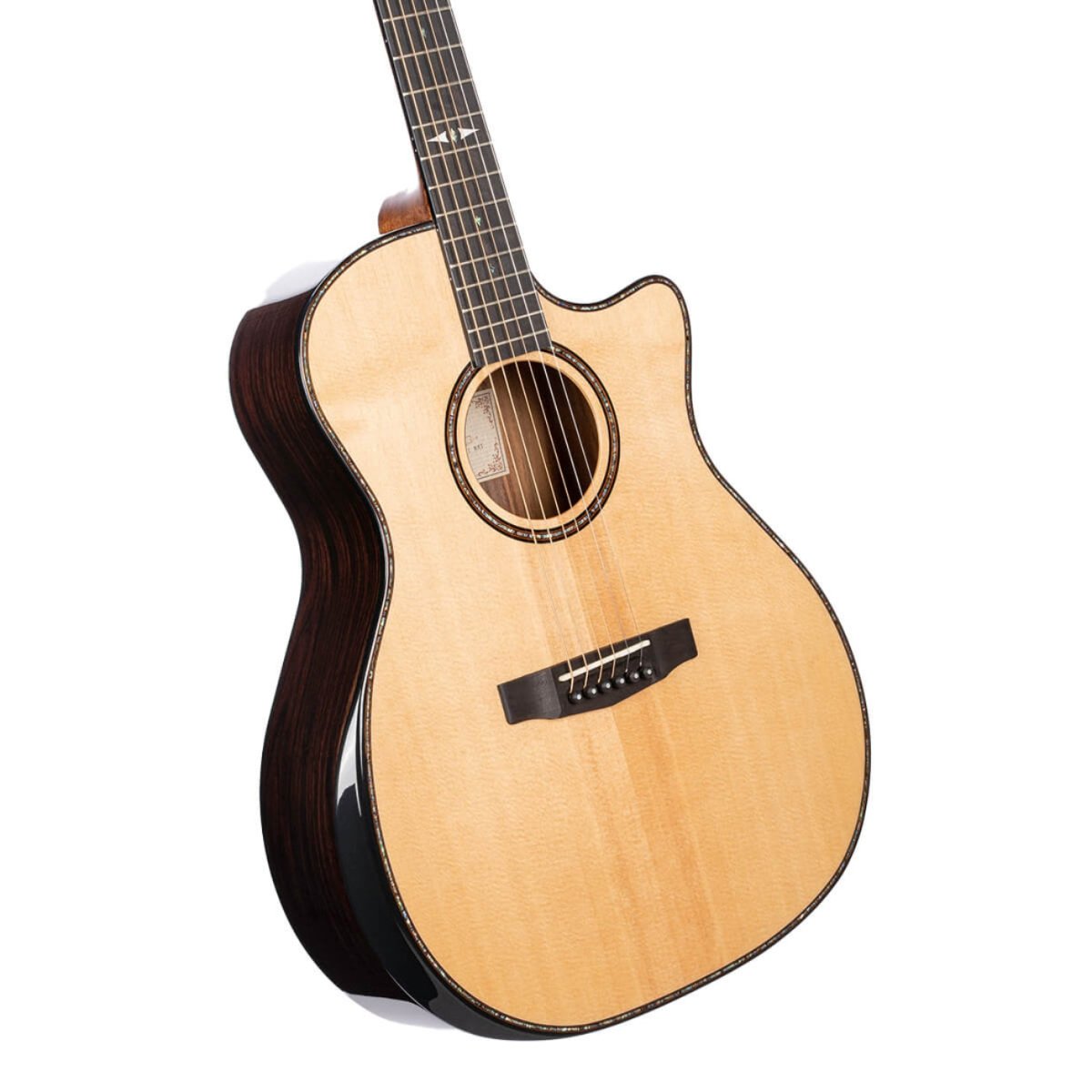 Cort Grand Regal GA-PF CW Bevel Acoustic Guitar - Natural Gloss Acoustic Guitars Sky Music