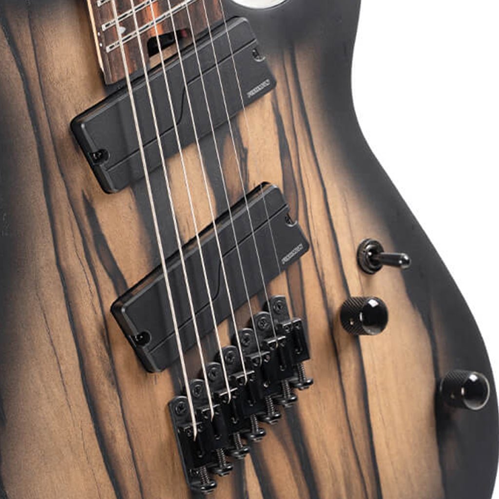 Cort KX507MS Pale Moon 7-String Multi-Scale Guitar - Natural Black Burst Electric Guitars Sky Music