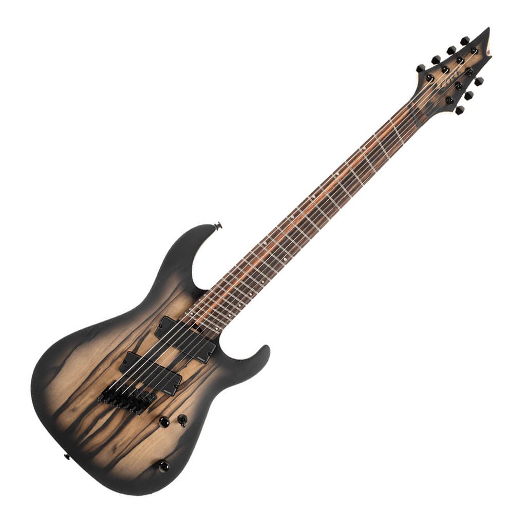 Cort KX507MS Pale Moon 7-String Multi-Scale Guitar - Natural Black Burst Electric Guitars Sky Music