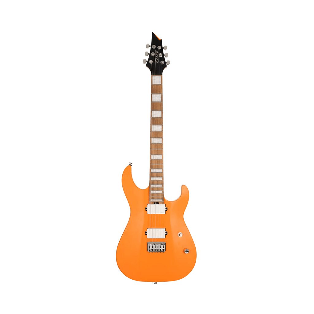 Cort KX600 Infinite Fishman Fluence Pickups w/Bag - Orange Crush Satin Electric Guitars Sky Music