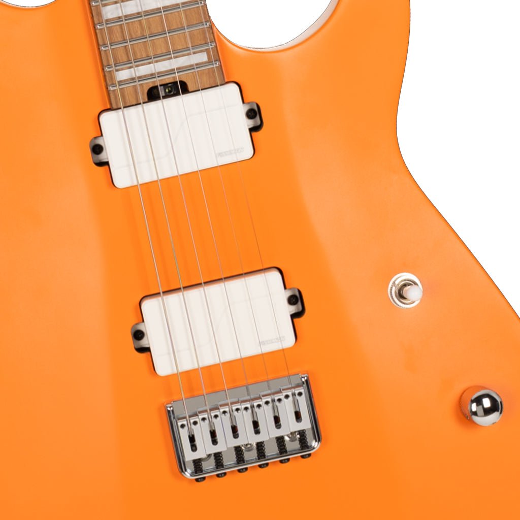 Cort KX600 Infinite Fishman Fluence Pickups w/Bag - Orange Crush Satin Electric Guitars Sky Music