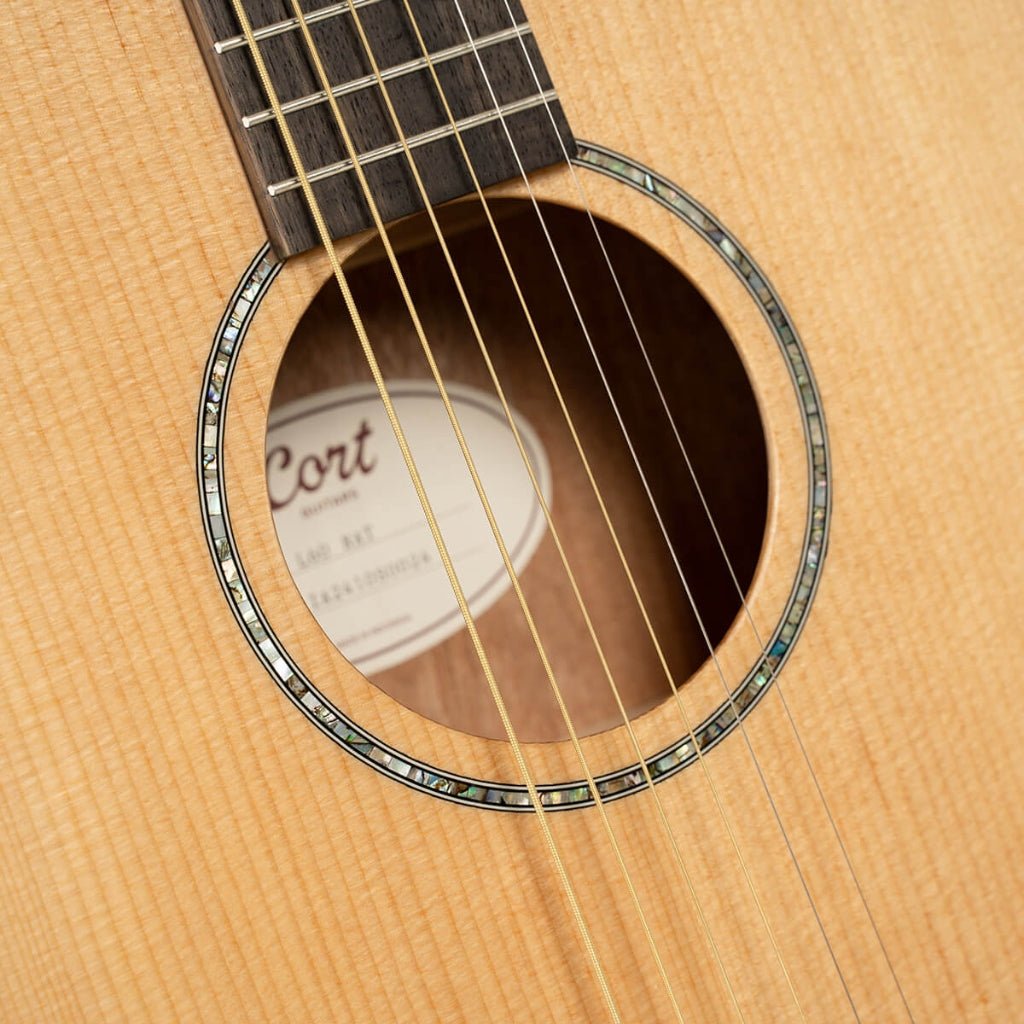Cort L60 Solid Spruce Top Acoustic Guitar - Natural Acoustic Guitars Sky Music