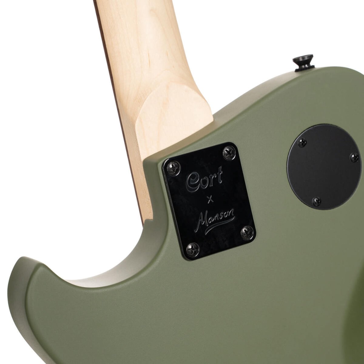 Cort MBM-2H Electric Guitar - Satin Olive Green Electric Guitars Sky Music
