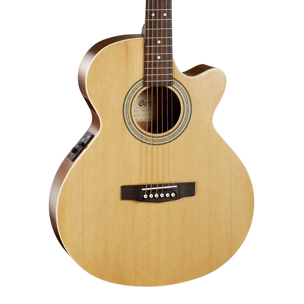 Cort SFX-ME OP Cutaway Acoustic Guitar with Bag Acoustic Guitars Sky Music