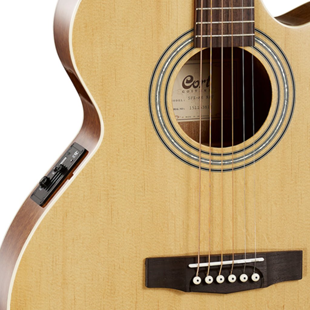Cort SFX-ME OP Cutaway Acoustic Guitar with Bag Acoustic Guitars Sky Music