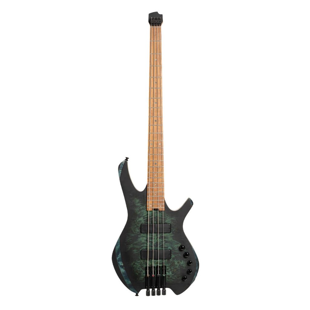Cort Space 4 Bass - Stardust Green Bass Guitars Sky Music