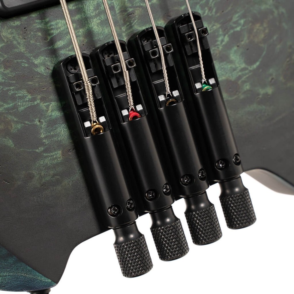 Cort Space 4 Bass - Stardust Green Bass Guitars Sky Music