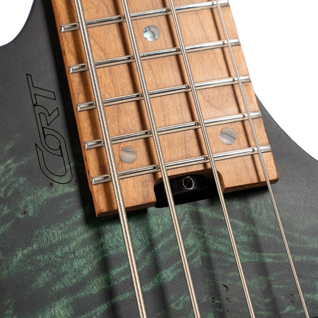 Cort Space 4 Bass - Stardust Green Bass Guitars Sky Music