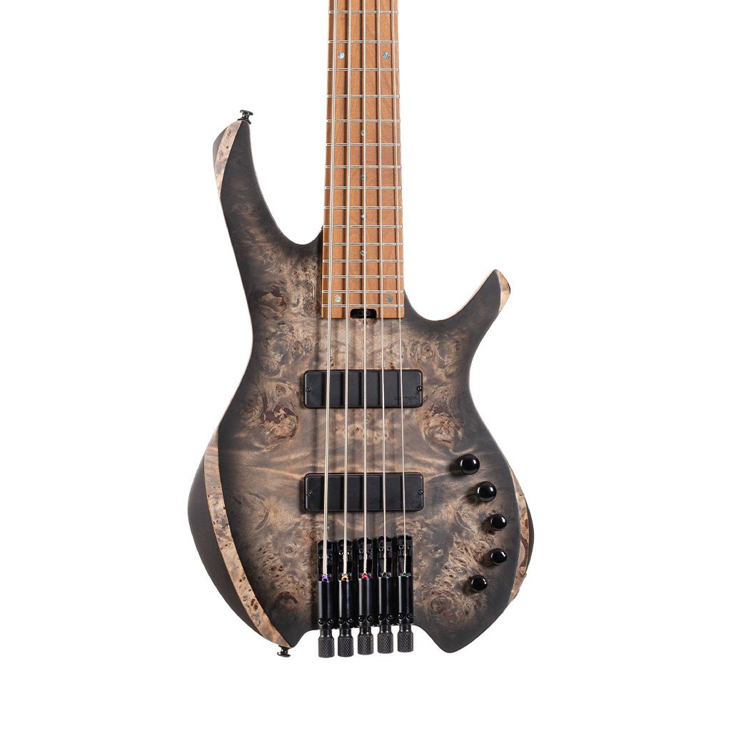 Cort Space 5 Bass w/Deluxe Gig Bag - Stardust Black Bass Guitars Sky Music